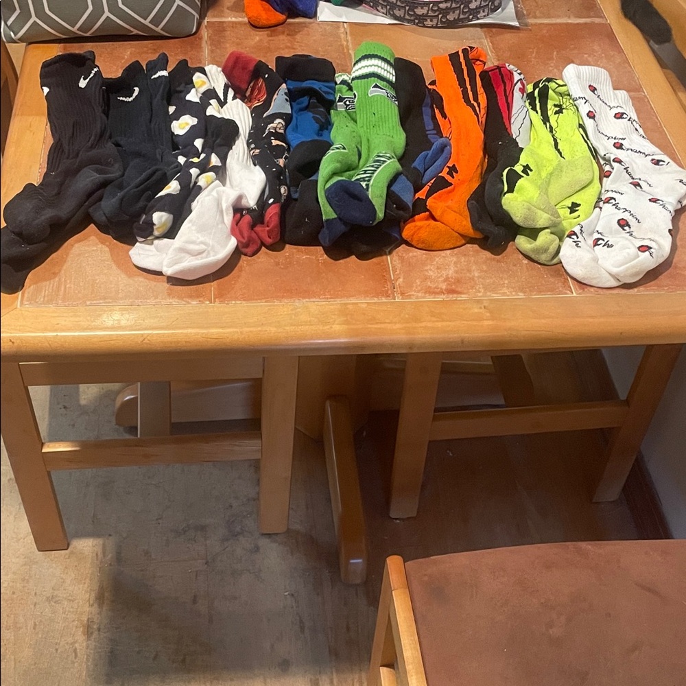 Colorful Assorted Socks Collection